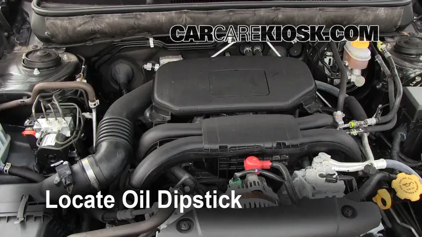2011 Subaru Legacy 2.5i Premium 2.5L 4 Cyl. Oil Check Oil Level